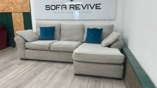 Grey NEXT STAMFORD chaise sofa DELIVERY AVAILABLE