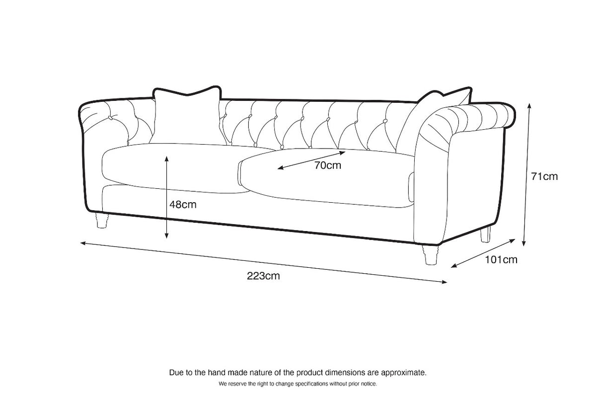 The Kensington - 3 seater