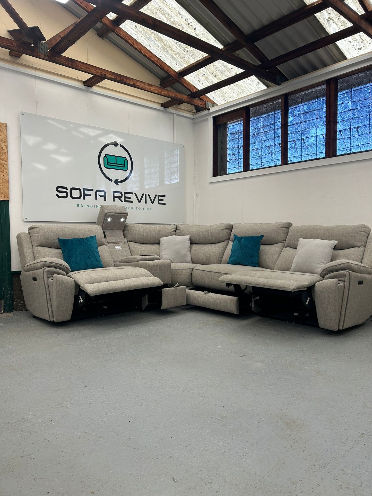Electric Corner Sofa Bristol
