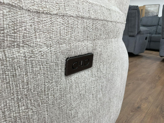 Regent Recliner Beige - 2 Seater