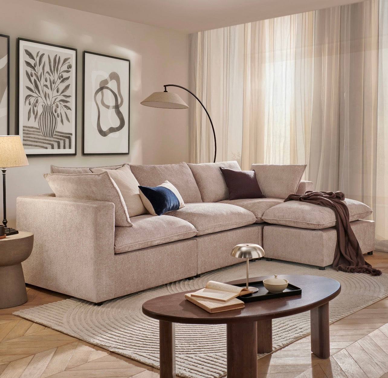 SR48 - Chaise sofa