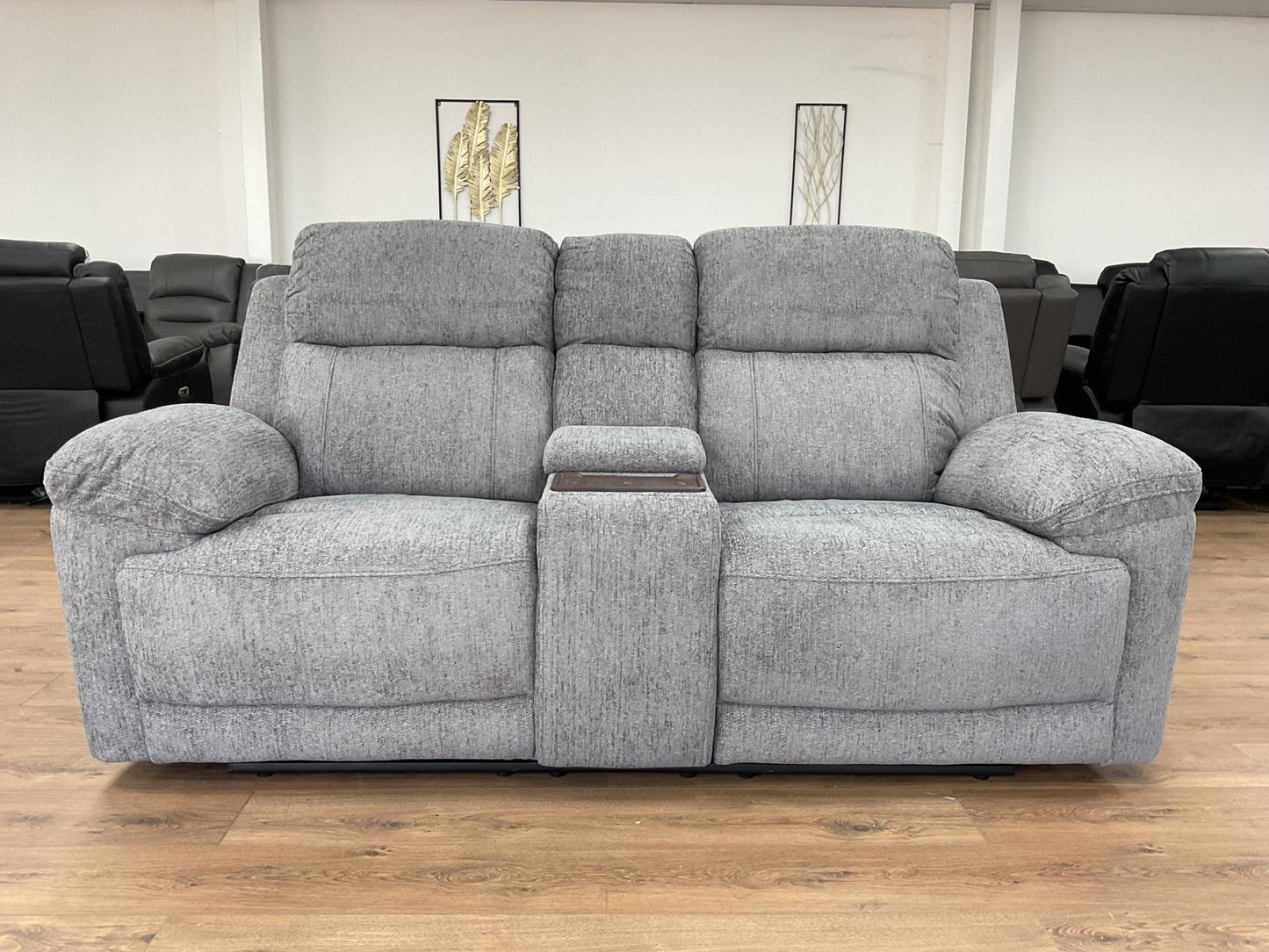 Regent Recliner Grey (2 Seater)